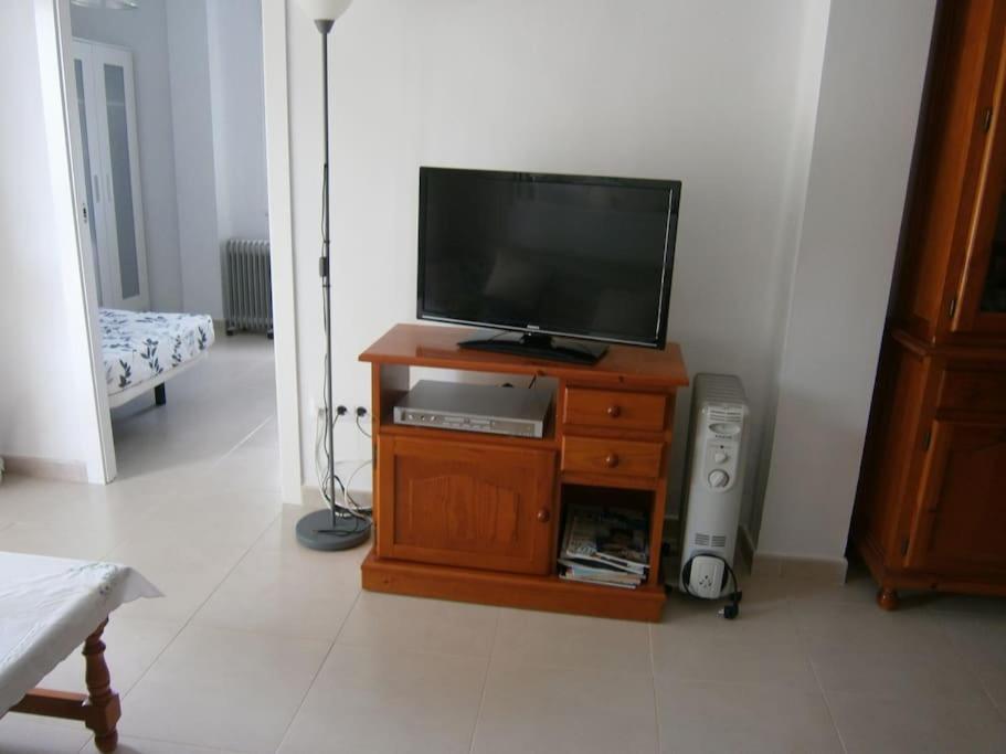 Apartamento Junto A Playa Y Cerca De Campo De Golf El Perellonet Luaran gambar