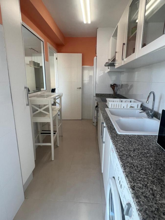 Apartamento Junto A Playa Y Cerca De Campo De Golf El Perellonet Luaran gambar