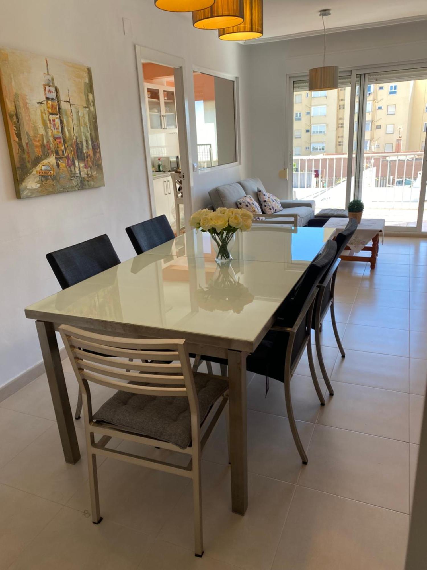 Apartamento Junto A Playa Y Cerca De Campo De Golf El Perellonet Luaran gambar